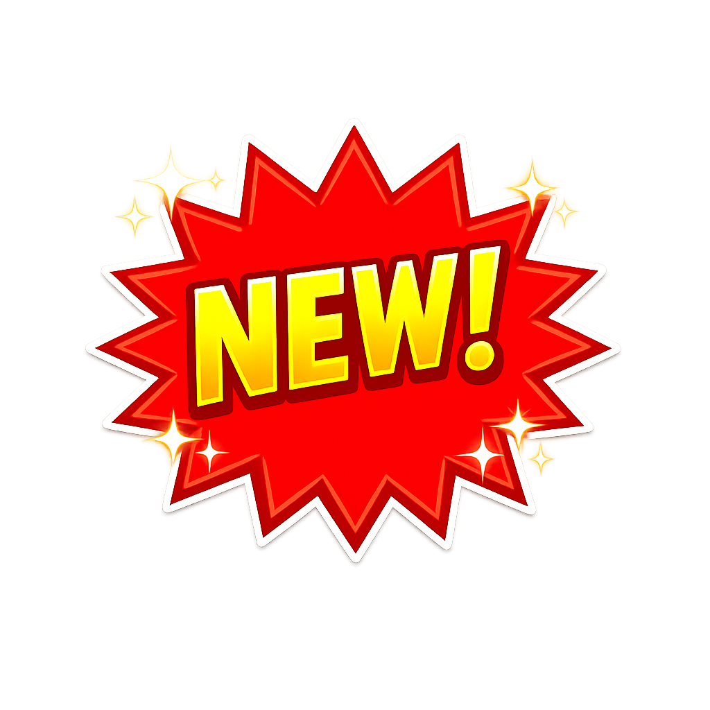 NEW! flashing badge